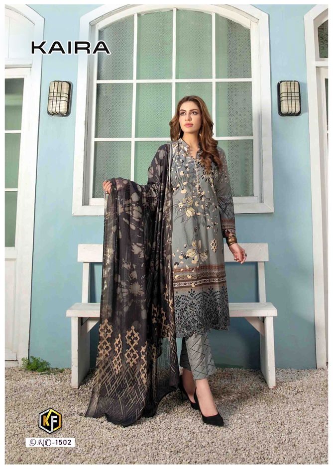 Keval Kaira Vol 15 Karachi Cotton Dress Material Catalog
